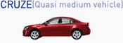 cruze(Quasi medium vehicle)