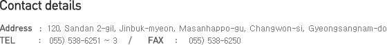 Contact details